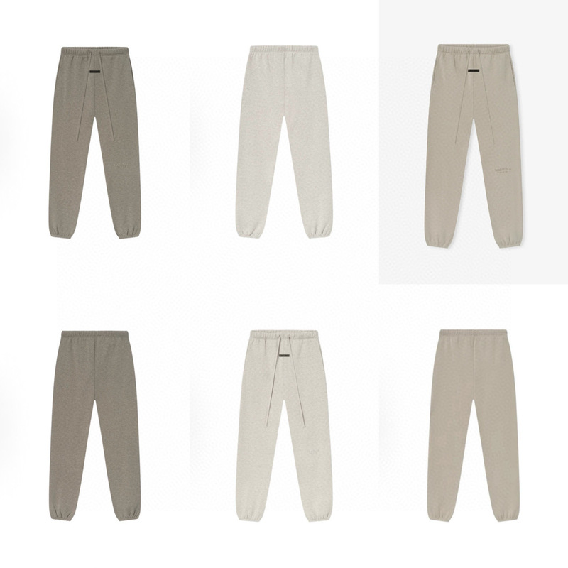 2025 Spring and Autum New High Version Fog Multi-Thread Simple Pure Color Casual Pants for Men and Women, One Piece Batch