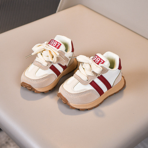 Children's Sports Shoes for Spring and Autumn, for 1-7 Year Old Boys and Girls, Casual Running Shoes for Infants and Young Children