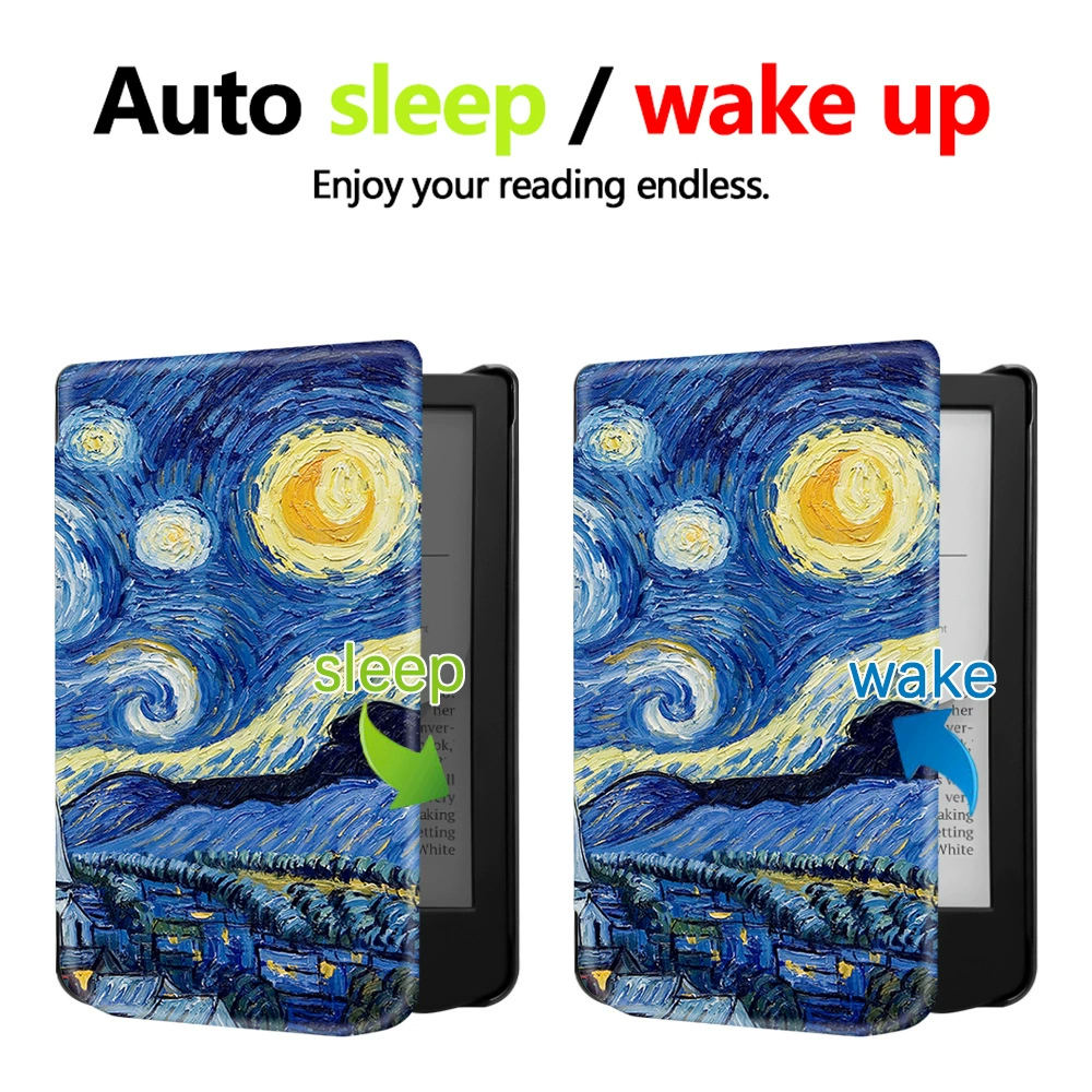 Подходит для Pocketbook Verse Lite 6-дюймовый кожаный чехол PB619/PB634/PB629
