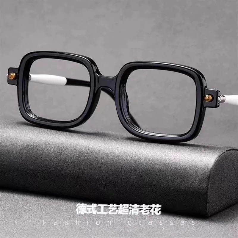 El nuevo estilo anti-azul y el aire occidental muestran gafas de presbiterio jóvenes para hombres y mujeres de alta definición, modelos explosivos de mediana edad y ancianos, protector ocular de presbiterias