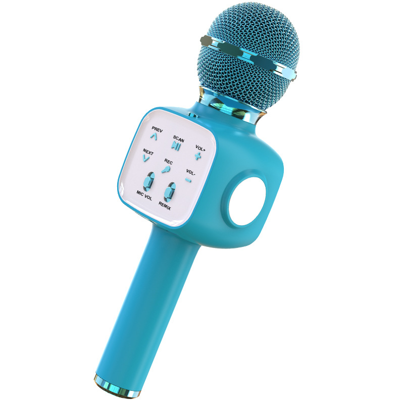 プライベートモデルQ8無線bluetoothマイク子供がマイクを持っている音響一体携帯電話k歌宝工工場の優位性