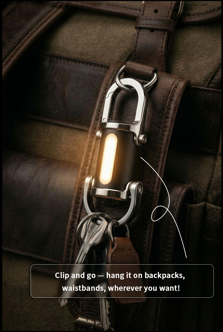 Waterproof Keychain Flashlight