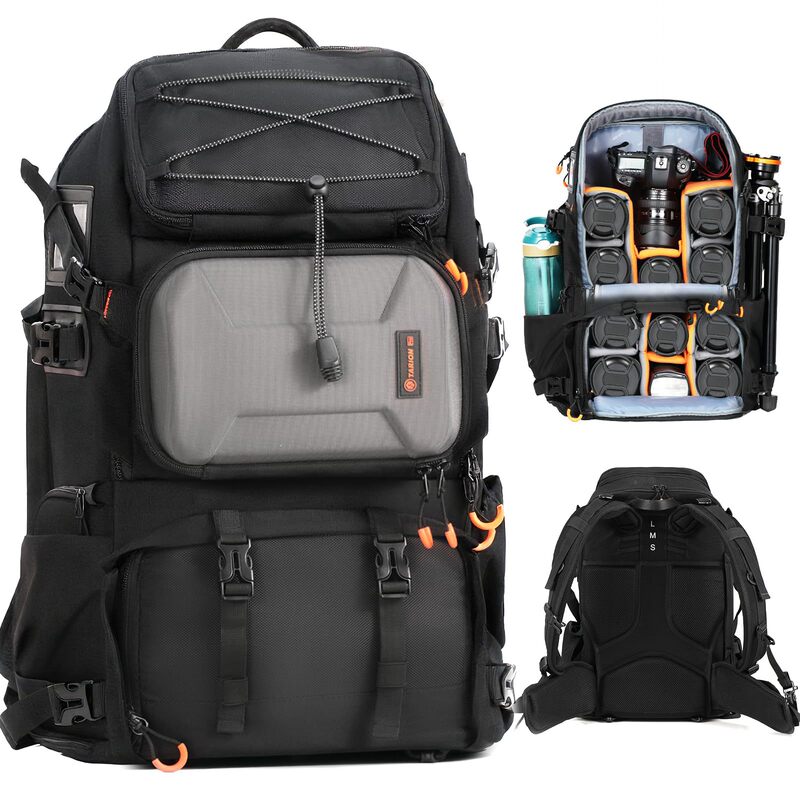 26L Camera Backpack Laptop Compartment Waterproof Rain Cover Outdoor Photography Hiking Travel Dslr Photography Bag