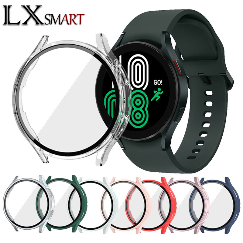 For Samsung Galaxy watch4/5/6/7 watch case PC oil spray matted case film integrated protective case For Samsung Galaxy watch4/5/6/7 watch case PC oil spray matted case film integrated protective case