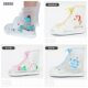 Primary School Students Rain Shoe Cover Middle and Big Children Rain Shoe Cover Middle Cartoon Children Rain Shoe Pattern Non-slip Wear-resistant Water Shoe
