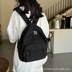 韓国のレトロカジュアルキャンバスの小さい肩は簡単です。