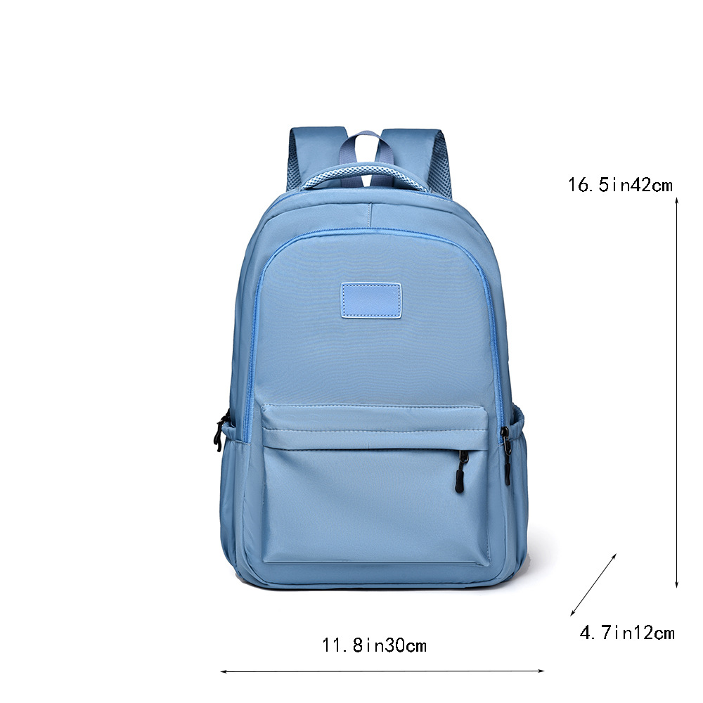 Nuevo transfronterizo duradero simple computadora mochila de viaje ocio de gran capacidad mochila de escolares universitarios de escuela secundaria