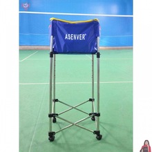 筐捡球教练车移动训练框装筐器多球车羽毛球收球球篮多球收垒德株