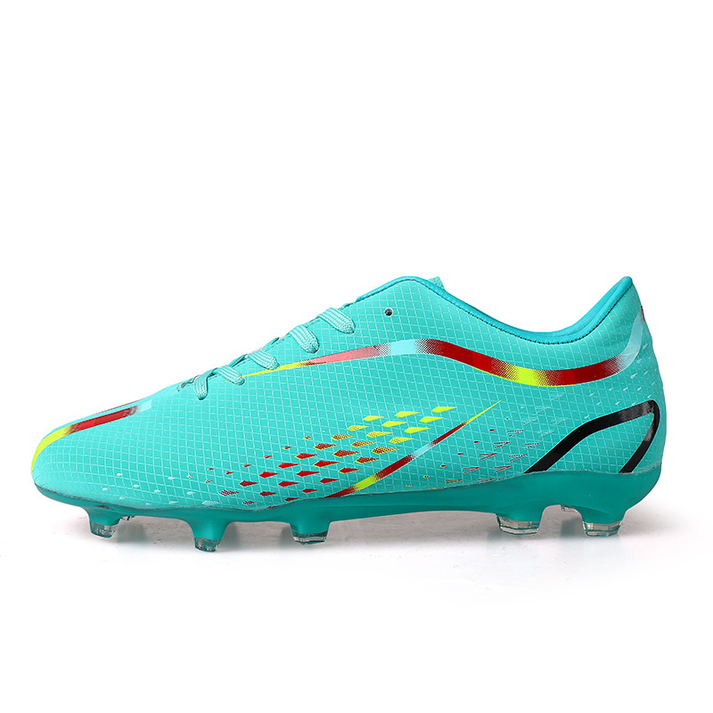 En stock zapatos de fútbol uñas largas para hombres y mujeres de bajo-top antideslizante más tamaño zapatillas deportivas transpirables zapatos de entrenamiento para adultos de moda que absorben los golpes