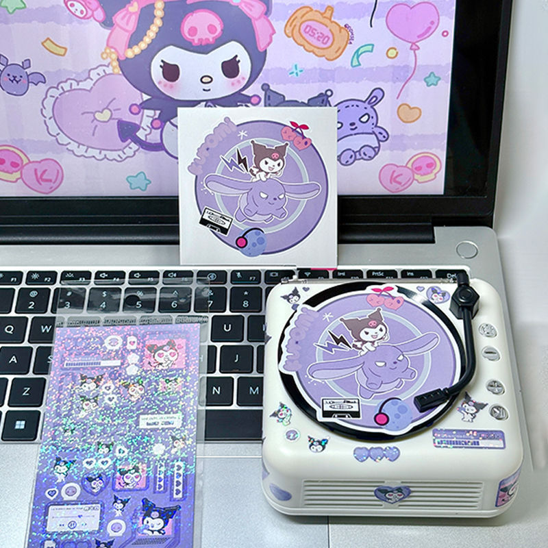 ハローキティ Bluetooth オーディオレコードプレーヤー小さなかわいいニッチ KT 猫スピーカー誕生日プレゼントガールフレンド|undefined
