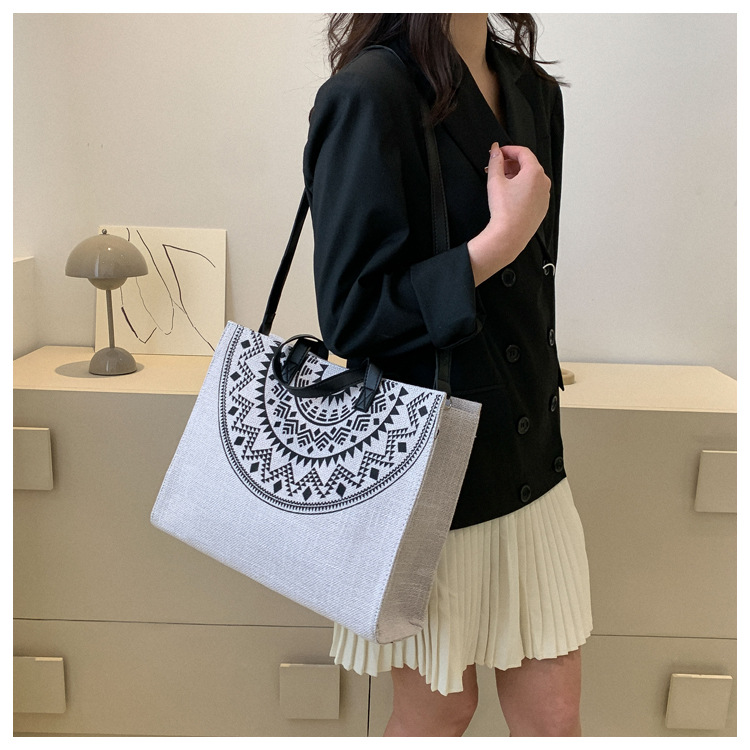 Women's Tote Bag Commuter Handbag Stylish Shoulder Bag For Work_voghion.com