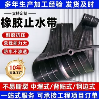 定制中埋式止水带国标 工地施工隧道用止水带止水条橡胶止水带