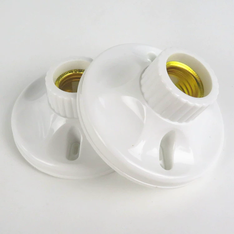 Фабрика оптовая продажа e27 резьбовая лампа подсветка проект e27 шнек головка лампы подсветка 115 широкий круглый свет