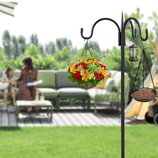 Adjustable Metal Pole for String Lights, Suitable for Garden Fences, Parties, Weddings, and Courtyard Decorative Lights