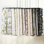 棉绸睡裤女夏季薄款人造棉阔腿裤春秋外穿宽松家居休闲九分长裤子