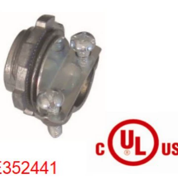 Перечисленные UL NM / BX / SE РАЗЪЕМЫ зажимного типа два винта ЦИНК