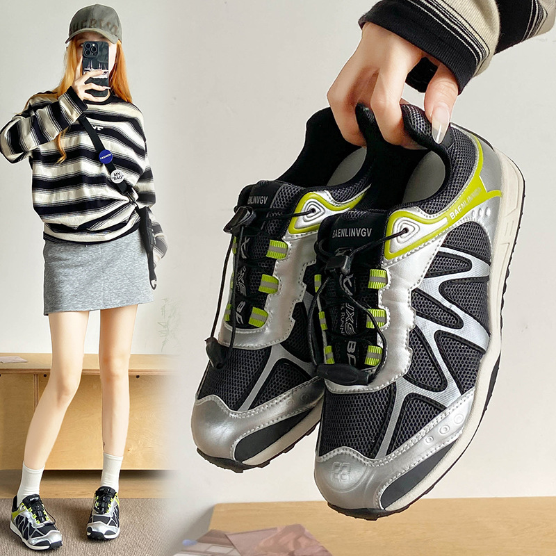 2025 Dexun Shoes Women's Autum New Korean Style Ins Female Students Casual Sports Versatile Sneakers Street Shooting Ld1211
