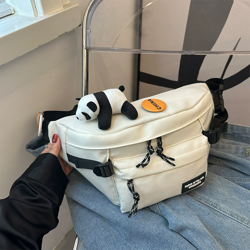 Минималистичный Ren Hajuku Wind сумка большой емкости для плеча для мужчин ретро-универсальная сумка для плеча для девочек спортивная сумка для отдыха