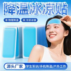 冷却パッチ、夏用冷却アイスパッチ、学生軍事訓練用携帯電話冷却パッチ、解熱冷却パッチ、カスタマイズ可能な既製品