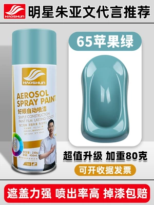 Avtomobil boya qələmləri, Haoshun Automatic Hand-cranked Self-painting - 65apple-green