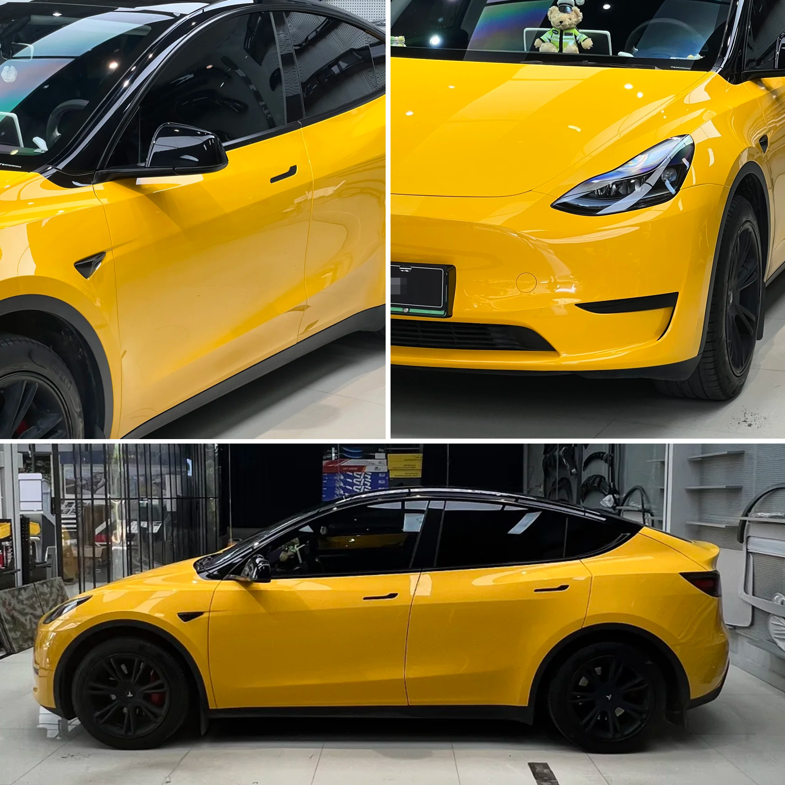 Cross-Border Supply of High-Quality Tpu Color-Changing Film Ppf Sunflower Yellow Car Color-Changing Protective Film Anti-Scratch Heat Repair