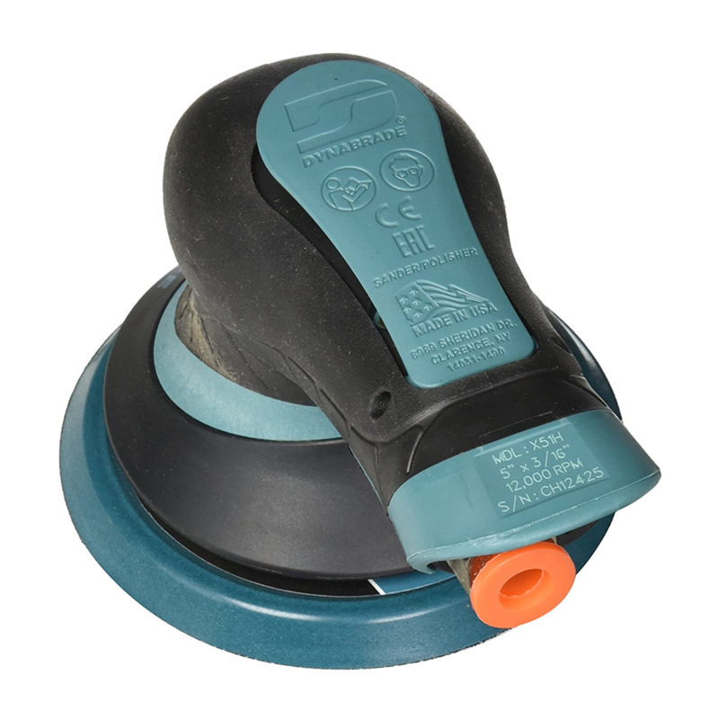 美国dynabrade丹纳布雷X51H气动砂纸机 5寸气动磨光机 气动研磨机