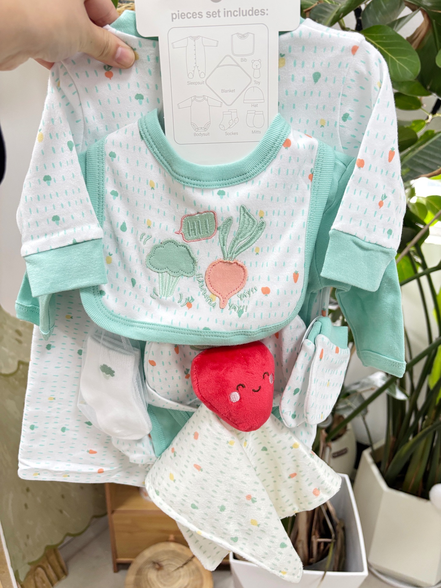 Algodón transfronterizo para bebés y niños pequeños 8 piezas de ropa de escalada unida 0 - 1 años de edad nuevo bebé conjunto de ropa infantil multi-pieza