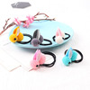 Demi-season brand cartoon rabbit, hair rope, hair accessory, new collection, wholesale