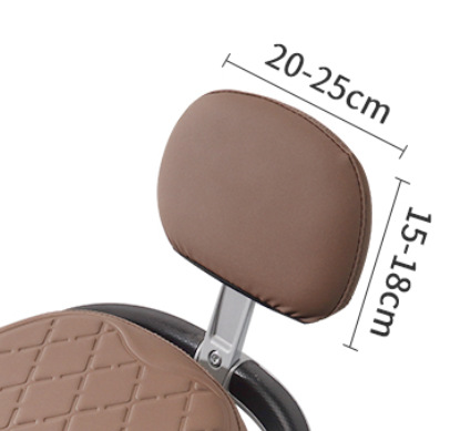Electric Vehicle Backrest Cover, Rear Backrest Cover, Anti-Scalding and Sun Protection, Battery Vehicle Pedal Mesh, Leather Thickeneded, Non-Slip, Universal