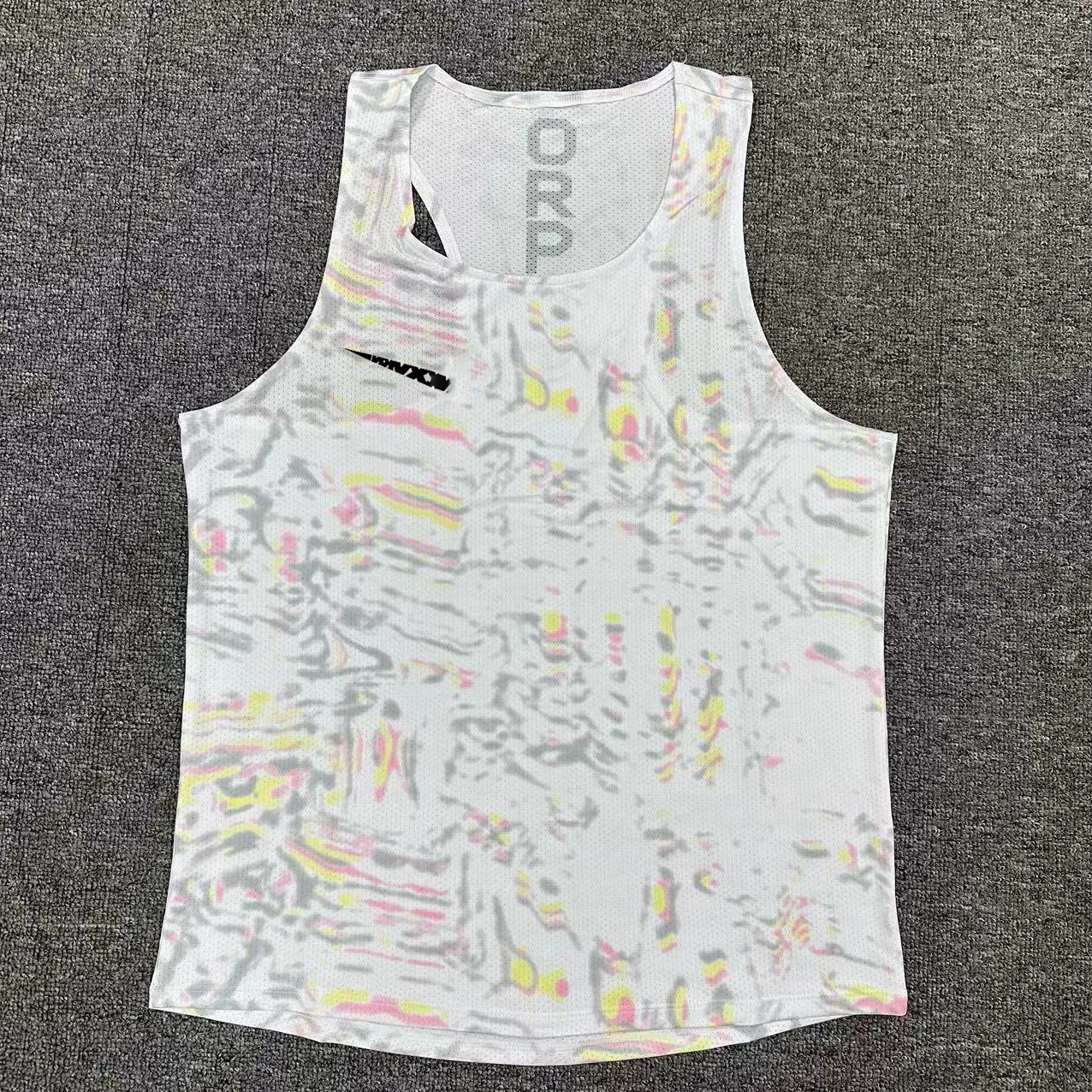 New quick-dry breathable athletic wear for men and women, sports training vest, competition wear, sports marathon running wear