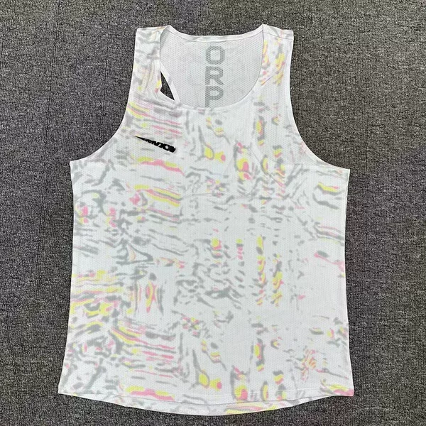 New quick-dry breathable athletic wear for men and women, sports training vest, competition wear, sports marathon running wear
