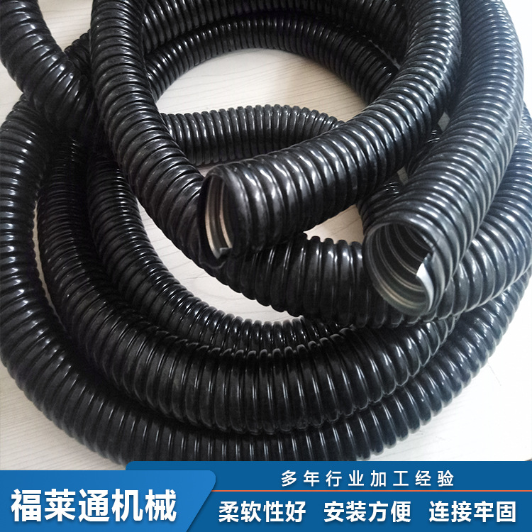 宝鸡厂家现货供应包塑金属软管 阻燃穿线蛇皮管 规格多样量大从优