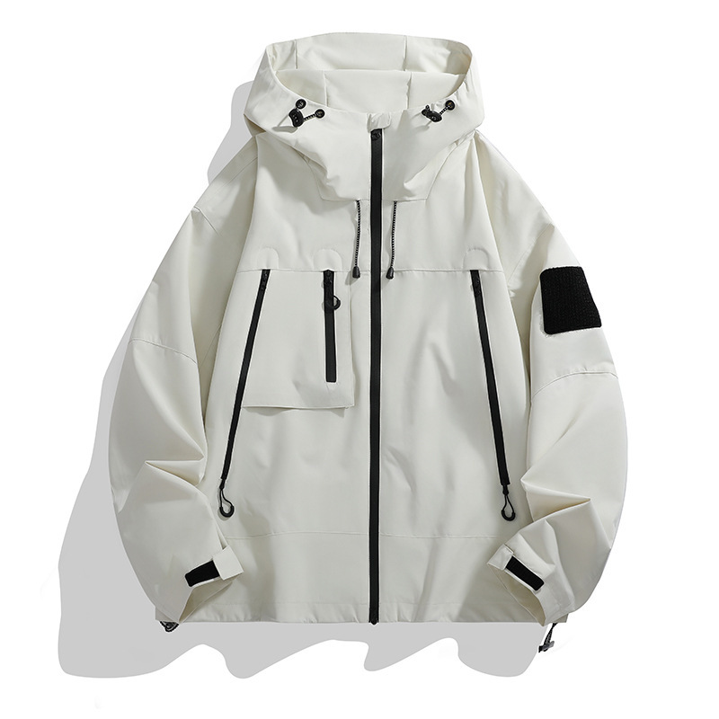 工場卸売 カップル用ジャケット メンズ機能性風作業服 アウトドア防水 秋服 レディースジャケット カップルアウトドア|undefined