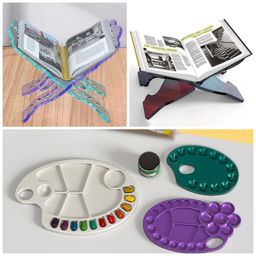 34 types of silicone molds for hand-made student pen holders, pen inserts, palettes, writing boards, stationery boxes, silicone molds