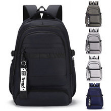 2024工厂新款书包时尚休闲背包大容量多功能初高中休闲简约拉杆箱