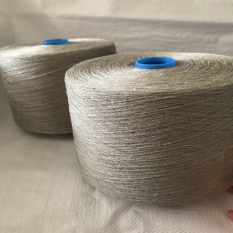 亚麻纱雨露亚麻纱纯亚麻纱5支家纺布专用亚麻沙发布专用亚麻精纺