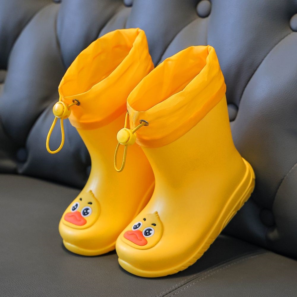 Children's Rain Boots for Boys and Girls, Cute Water Rubber Shoes for Toddlers, Kidsren's Rain Boots, Toddler Water Shoes, Kidsren's Non-Slip Shoes