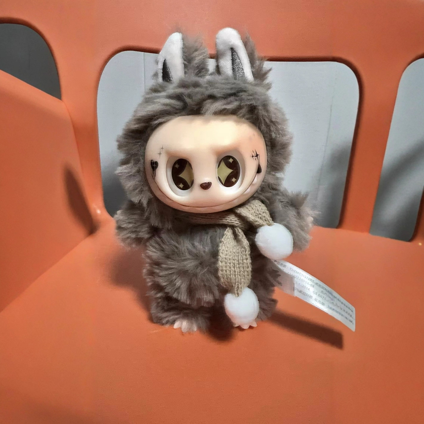 Angelino Jefe ZIMOMO LABU TABLABU Serie de adornos muñecas de peluche colgantes de llaves