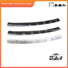 适用于22款奇骏外后护板改装日版后备箱门槛条尾箱装饰贴片亮条