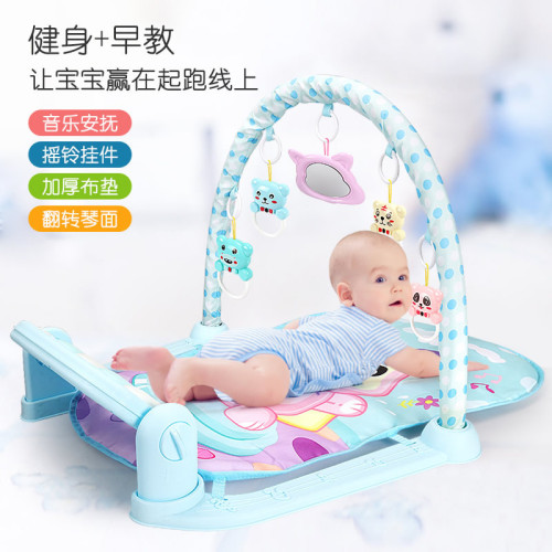 Cross-border baby toy foot piano fitness mat intelligence rebirth infant three-month-old baby foot piano