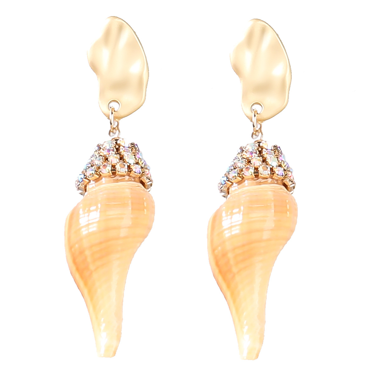 Acrylic Shell Earrings Women's Fashion Personality Earrings