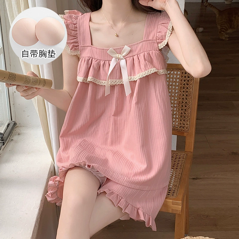 Top with cups, knitted pijama, sexy set