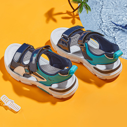 Hapi Bear Children's Comfortable Summer 2024 New Breathable Casual Boys and Girls Sandals Sandal Dropshipping