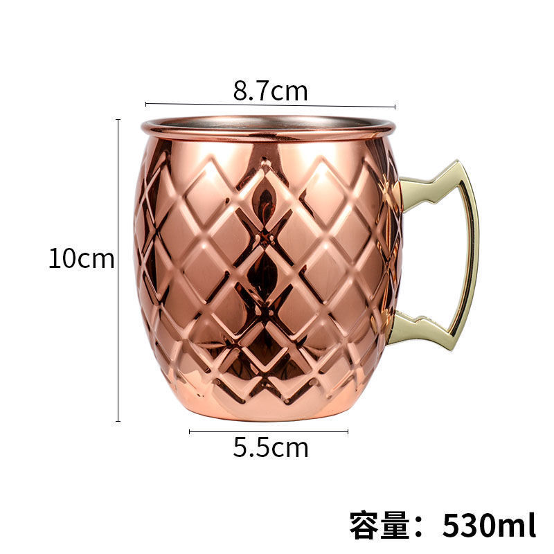 Hammer Point Copper Cup Moscou Mule Copper Cop
