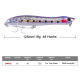 Floating Popper Fishing Lures 125mm 19g Hard Plastic Baits Fresh Water Bass Swimbait Tackle Gear