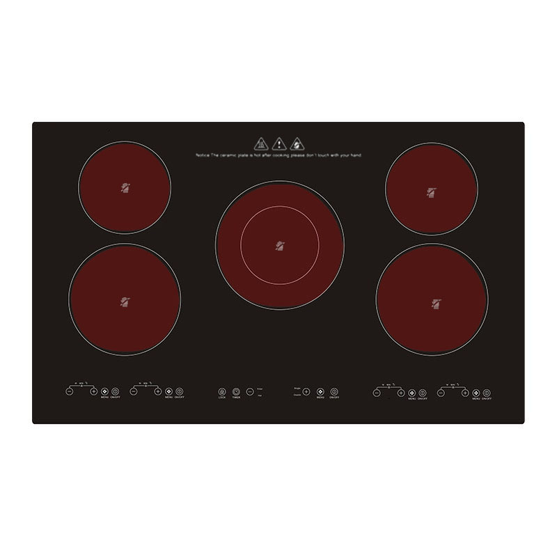 厂家货源跨境大功率 5头商用家用电陶炉红外线炉灶 光波炉 电磁炉