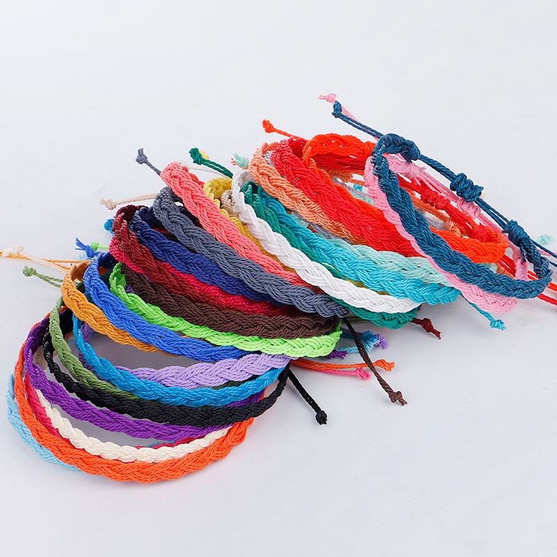 Ethnic Style Solid Color rope Knitting Womenu0027S Bracelets 1 Piece