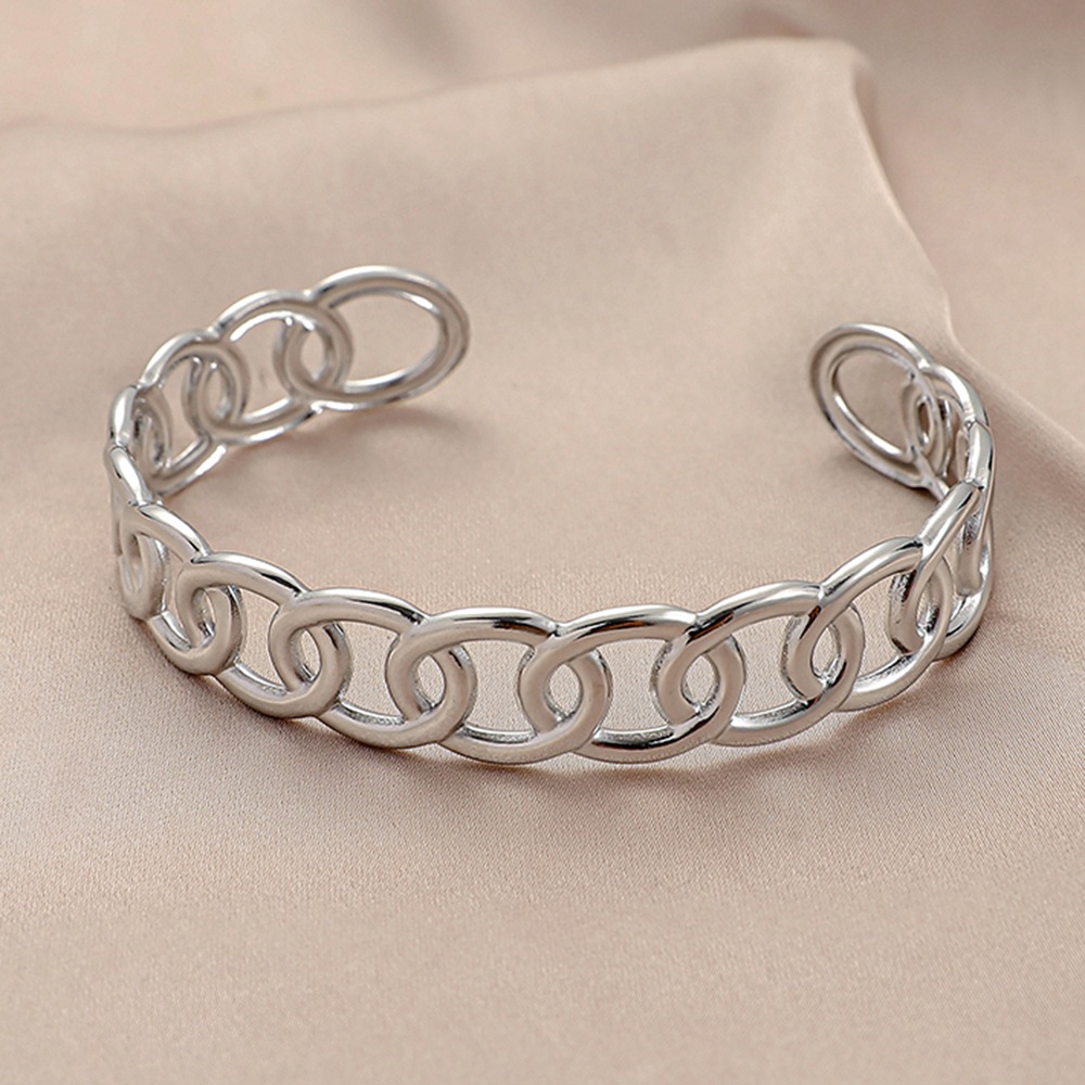12g Weight Bangle Classification 1 Piece Quantity Daily Occasion Stainless Steel Material Geometric, Eye Pattern Unisex Gender Plating Design Simple Style Style Geometric Eye Stainless Steel Simple Style Bangle 5