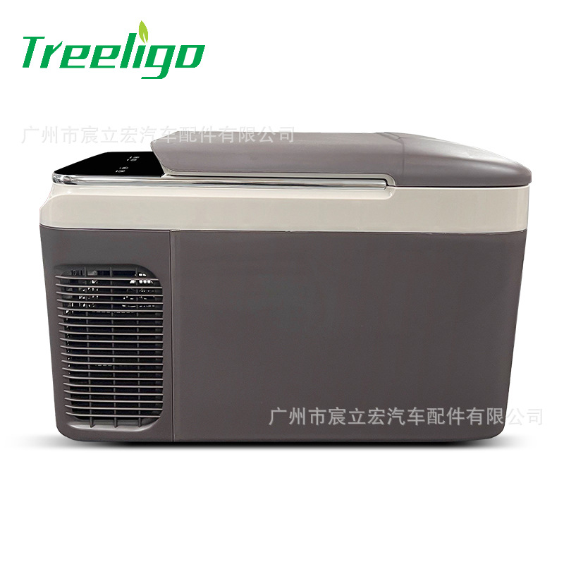 Refrigerador de automóvil al por mayor de fábrica 12V24V220v universal para automóvil de doble uso refrigerador de mantenimiento fresco refrigerador de automóvil de 28 litros