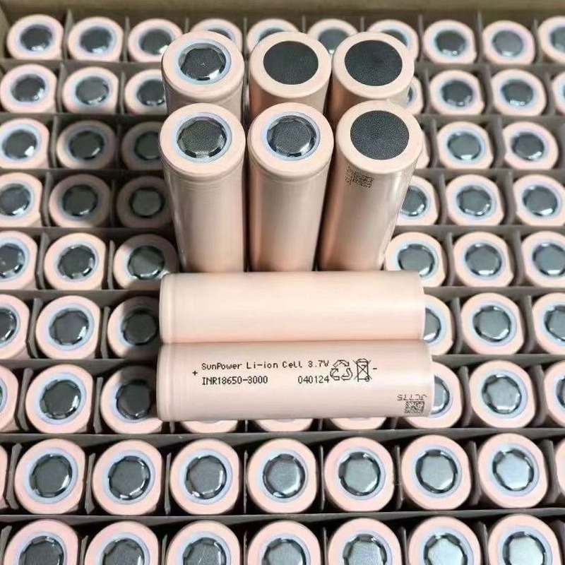 三杰18650锂电池3000mAh电动车电动工具户外储能玩具车电芯|undefined